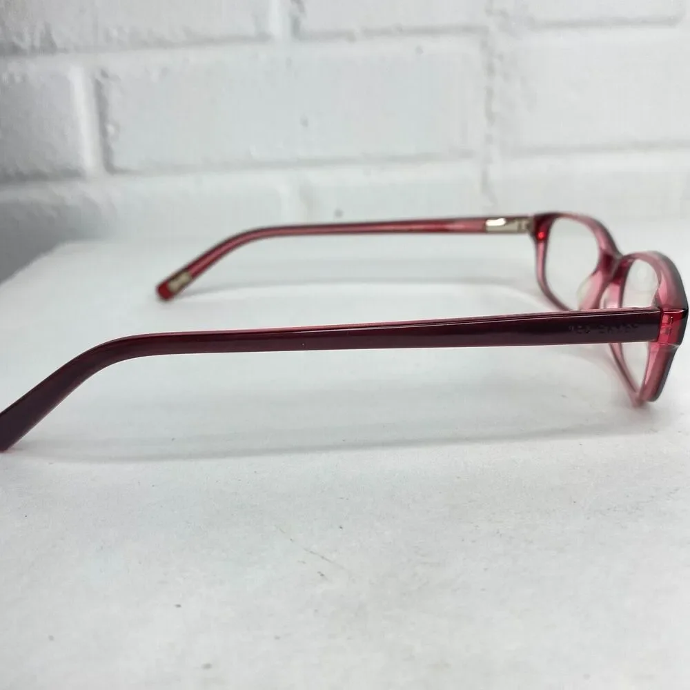 Ted Baker London Brown Tortoise B705 Plastic Frame Eyeglasses‎ Pink H2592